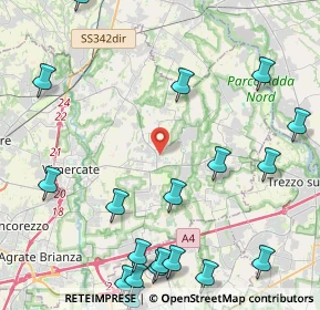 Mappa Via Tonale, 20882 Bellusco MB, Italia (6.0045)