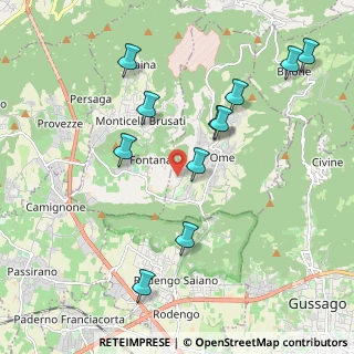 Mappa Via Carpineto, 25050 Ome BS, Italia (2.09727)