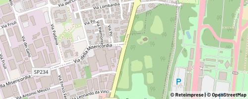 Mappa Vedano al Lambro