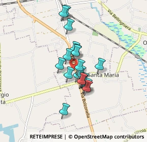 Mappa Via Salvo D'Acquisto, 35013 Cittadella PD, Italia (0.594)