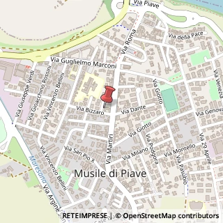 Mappa Via Nicola Bizzaro, 10, 30024 Musile di Piave, Venezia (Veneto)
