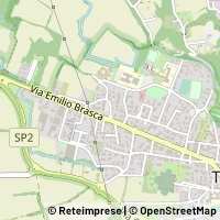 Map Trezzo sull'Adda