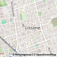 Mapa Lissone