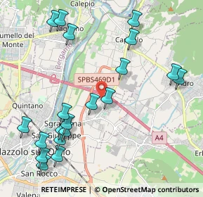 Mappa Via Brindisi, 25036 Palazzolo sull'Oglio BS, Italia (2.465)