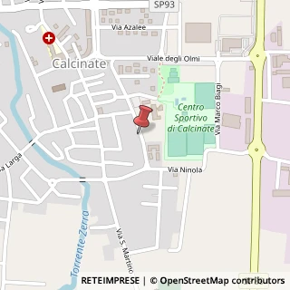 Mappa Via Circonvallazione Levante, 11, 24050 Calcinate, Bergamo (Lombardia)