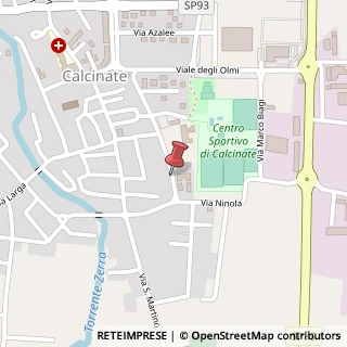 Mappa Via Circonvallazione Levante, 9/D, 24050 Calcinate, Bergamo (Lombardia)