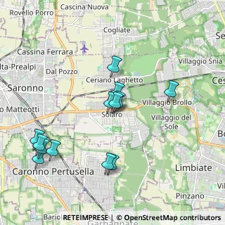 Mappa Via G. Mazzini, 20033 Solaro MI, Italia (1.97077)