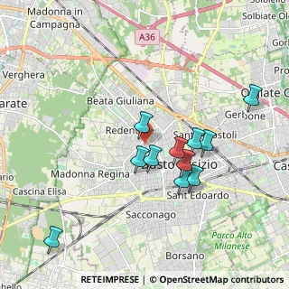 Mappa Via Salvatore Rosa, 21052 Busto Arsizio VA, Italia (1.73)