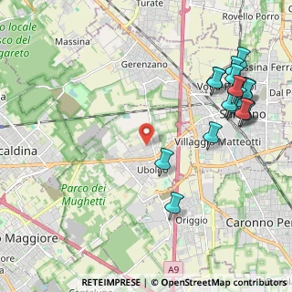 Mappa Via Don Olimpio Moneta, 21040 Uboldo VA, Italia (2.59353)