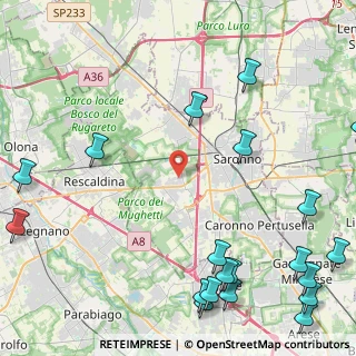 Mappa Via Don Olimpio Moneta, 21040 Uboldo VA, Italia (6.648)