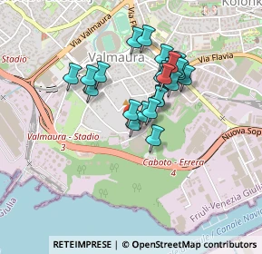 Mappa Via Carlo Schmidl, 34147 Trieste TS, Italia (0.324)