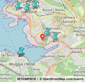 Mappa Via Carlo Schmidl, 34147 Trieste TS, Italia (3)