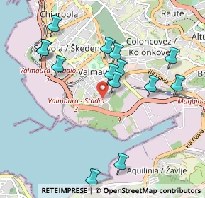 Mappa Via Carlo Schmidl, 34147 Trieste TS, Italia (1.02214)