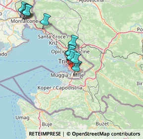 Mappa Via Carlo Schmidl, 34147 Trieste TS, Italia (14.38714)