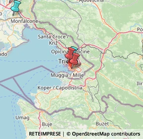 Mappa Via Carlo Schmidl, 34147 Trieste TS, Italia (53.454)
