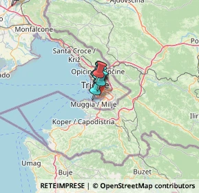 Mappa Via Carlo Schmidl, 34147 Trieste TS, Italia (28.95643)