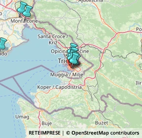 Mappa Via Carlo Schmidl, 34147 Trieste TS, Italia (18.755)