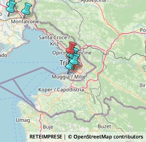 Mappa Via Carlo Schmidl, 34147 Trieste TS, Italia (27.02)