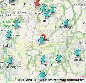 Mappa Piazza Fumagalli, 20882 Bellusco MB, Italia (2.96353)