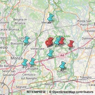 Mappa Piazza Fumagalli, 20882 Bellusco MB, Italia (6.29154)