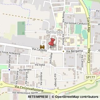 Mappa Piazza Fumagalli, 11B, 20882 Bellusco, Monza e Brianza (Lombardia)