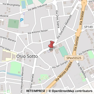 Mappa Piazza Papa Giovanni XXIII, 21, 24046 Osio Sotto, Bergamo (Lombardia)