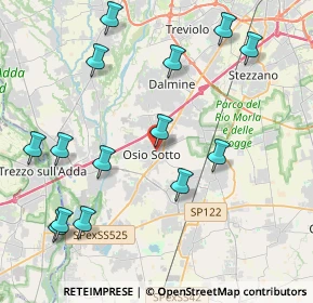 Mappa Piazza Papa Giovanni XXIII, 24046 Osio Sotto BG, Italia (4.74714)