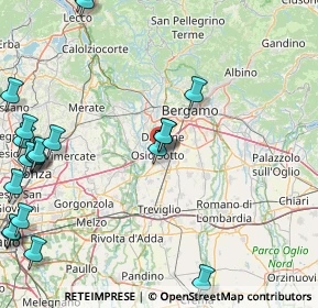 Mappa Piazza Papa Giovanni XXIII, 24046 Osio Sotto BG, Italia (23.9615)