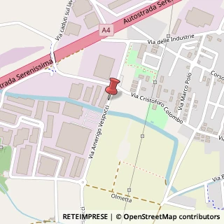 Mappa Via A. Vespucci, 10, 24046 Osio Sotto, Bergamo (Lombardia)