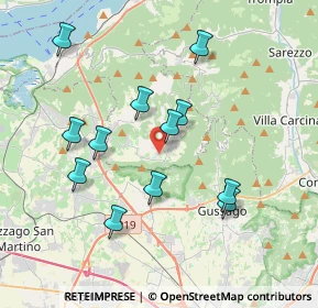 Mappa Via dei Sabbioni, 25025 Ome BS, Italia (3.62583)