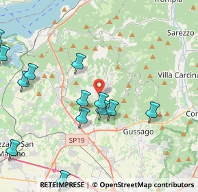 Mappa Via dei Sabbioni, 25025 Ome BS, Italia (4.85462)