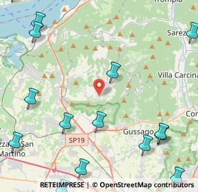 Mappa Via dei Sabbioni, 25025 Ome BS, Italia (7.154)