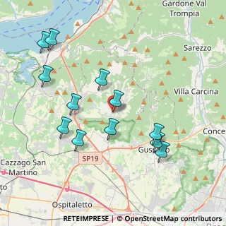 Mappa Via dei Sabbioni, 25025 Ome BS, Italia (4.07917)
