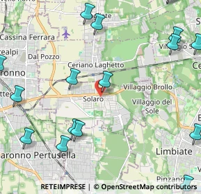 Mappa Via Conciliazione, 20033 Solaro MI, Italia (3.1)