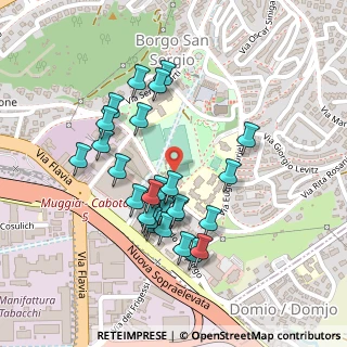 Mappa Via Laura Silvano Petracco, 34148 Trieste TS, Italia (0.21154)