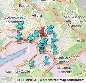 Mappa Via Laura Silvano Petracco, 34147 Trieste TS, Italia (0.658)