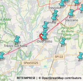 Mappa Via Ciro Menotti, 24046 Osio Sotto BG, Italia (6.447)