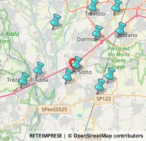 Mappa Via Ciro Menotti, 24046 Osio Sotto BG, Italia (4.28727)