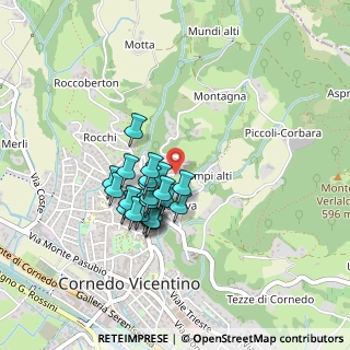 Mappa Via Miniera, 36073 Cornedo Vicentino VI, Italia (0.32963)
