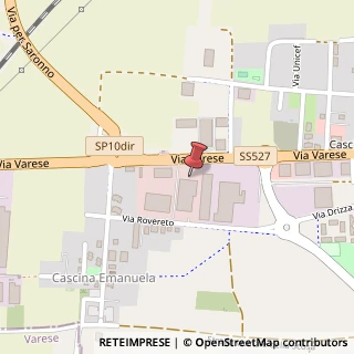 Mappa Via Varese, 173, 20020 Solaro, Milano (Lombardia)