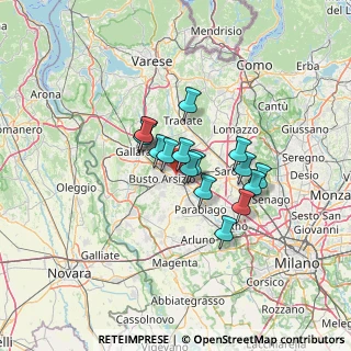 Mappa Via Don Minzoni, 21057 Olgiate Olona VA, Italia (9.01813)