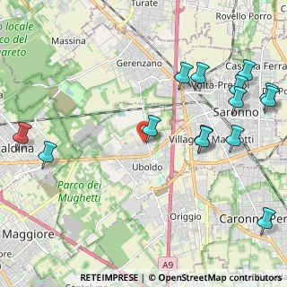 Mappa Via Monte Rosa, 21040 Uboldo VA, Italia (2.70857)