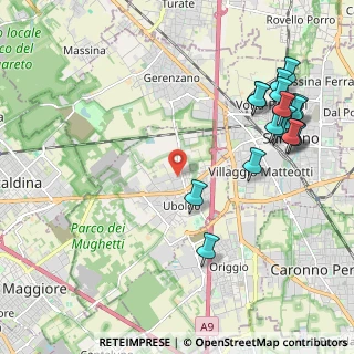 Mappa Via Monte Rosa, 21040 Uboldo VA, Italia (2.52941)