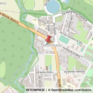 Mappa Via Monte Bianco, 131, 20812 Limbiate, Monza e Brianza (Lombardia)