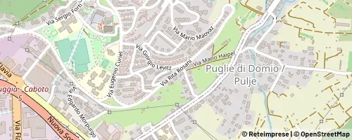Mappa Trieste