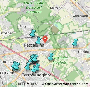 Mappa Via Monza, 20027 Rescaldina MI, Italia (2.39)
