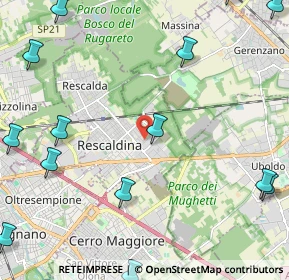 Mappa Via Monza, 20027 Rescaldina MI, Italia (3.26286)