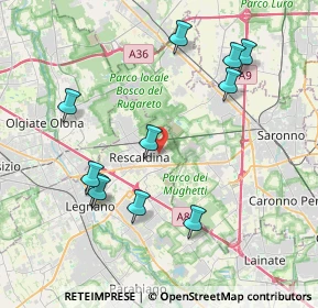 Mappa Via Monza, 20027 Rescaldina MI, Italia (4.14)