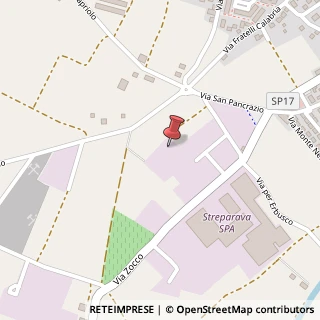 Mappa Via San Pancrazio, 13, 25030 Adro, Brescia (Lombardia)