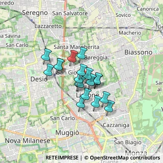 Mappa Vicolo Como, 20851 Lissone MB, Italia (1.0945)